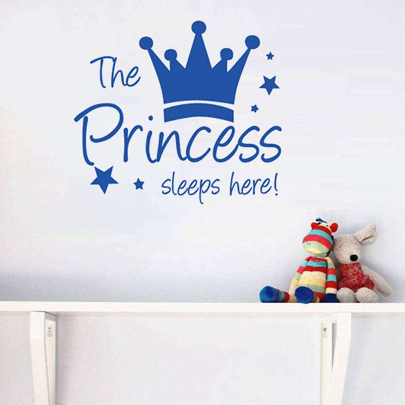 YJ912 1 Set Princess Crown Wall Decals PVC Sticker Wall Decoration for Kids Bedroom (No EN71 Certification) 28x32cm YJ912 1 Set Princess Crown Wall Decals PVC Sticker Wall Decoration for Kids Bedroom (No EN71 Certification) 28x32cm